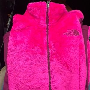 Pink north face